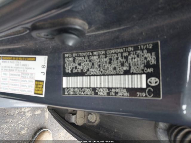 2013 TOYOTA PRIUS JTDKN3DU1D5565102 Photo 8