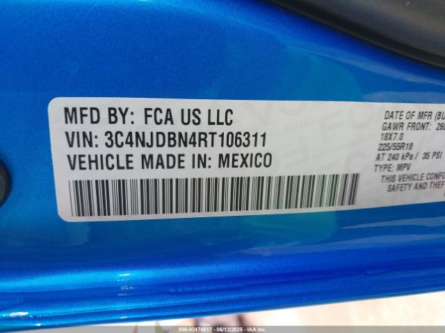 2024 JEEP COMPASS 3C4NJDBN4RT106311 Photo 8