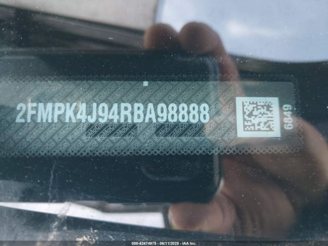 2FMPK4J94RBA98888 Ford EDGE SEL