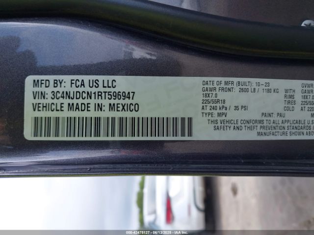 2024 JEEP COMPASS 3C4NJDCN1RT596947 Photo 8