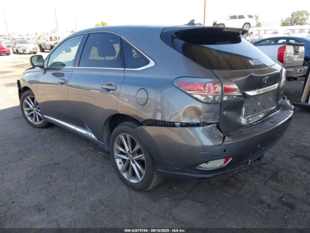 2013 LEXUS RX 450H JTJZB1BA5D2412225 Photo 2