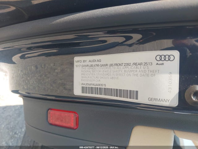 2018 AUDI A4 WAUENAF46JA083515 Photo 8