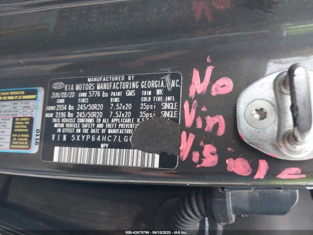 5XYP64HC7LG093178 KIA gdi lambda-ii
