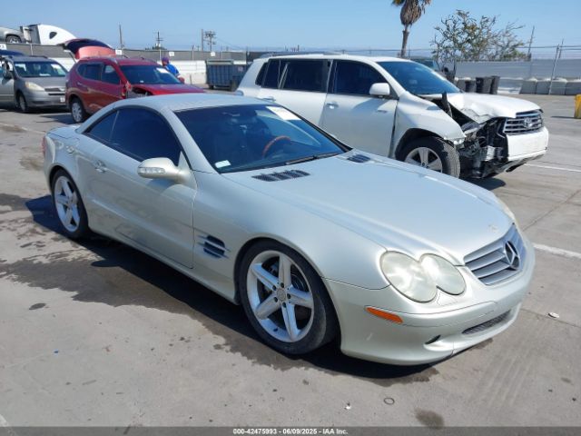 2003 MERCEDES-BENZ SL 500 WDBSK75F63F011626