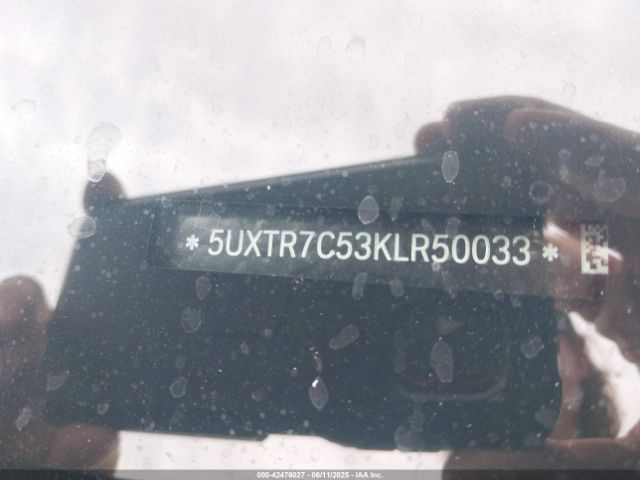 2019 BMW X3 5UXTR7C53KLR50033 Photo 8