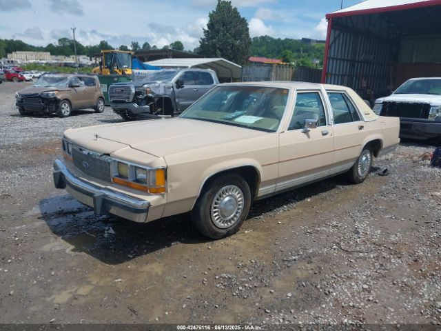 1989 FORD CROWN VICTORIA 2FABP73F6KX212652 Photo 1