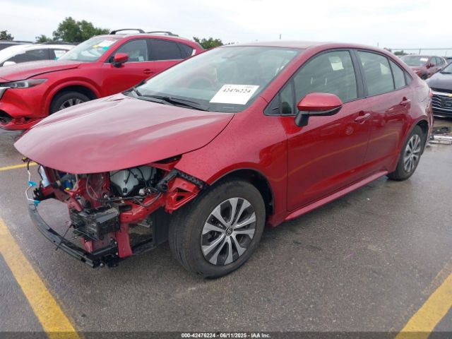 2022 TOYOTA COROLLA JTDEAMDE8NJ059444 Photo 1
