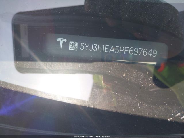 2023 TESLA MODEL 3 5YJ3E1EA5PF697649 Photo 8