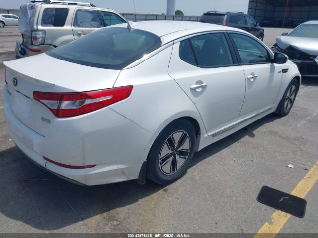 2013 KIA OPTIMA HYBRID KNAGM4AD5D5060549 Photo 3