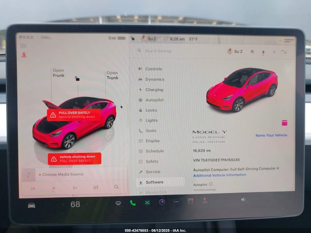 2023 TESLA MODEL Y 7SAYGDEE7PA159345 Photo 6