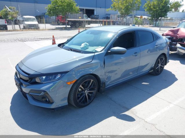 2021 HONDA CIVIC SHHFK7H42MU415346 Photo 1