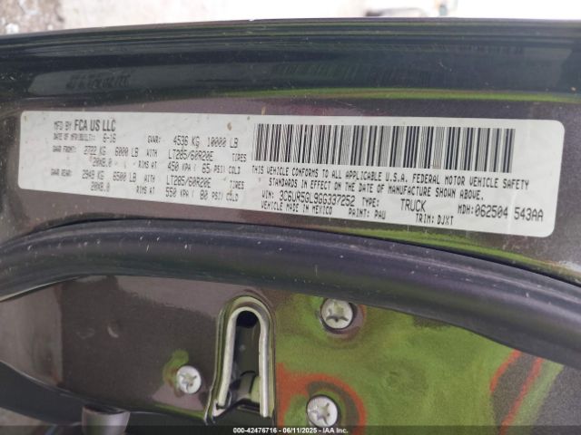 2016 RAM 2500 3C6UR5GL9GG337252 Photo 8