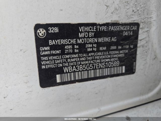WBA3B5G57ENS10589 BMW 328i Xdrive