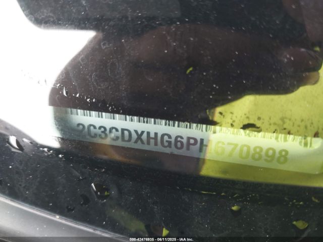 2C3CDXHG6PH670898 Dodge CHARGER GT