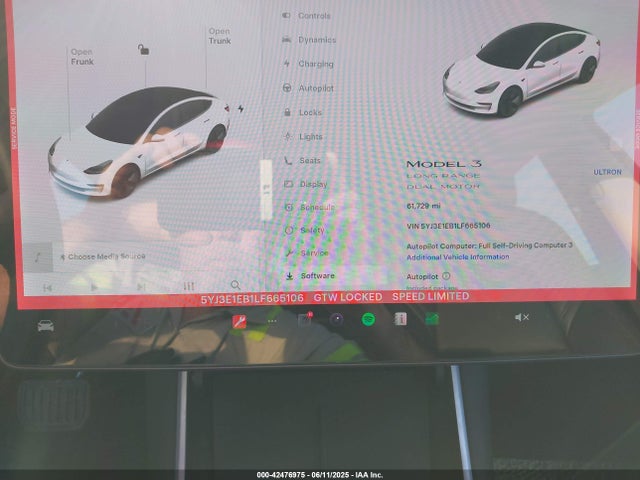 Tesla 2020 2020 5YJ3E1EB1LF665106 Image 18