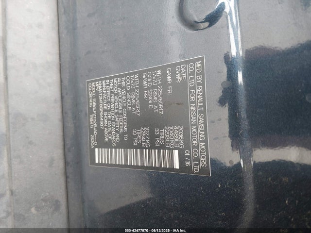 Nissan 2016 2016 KNMAT2MT8GP644987 Image 9