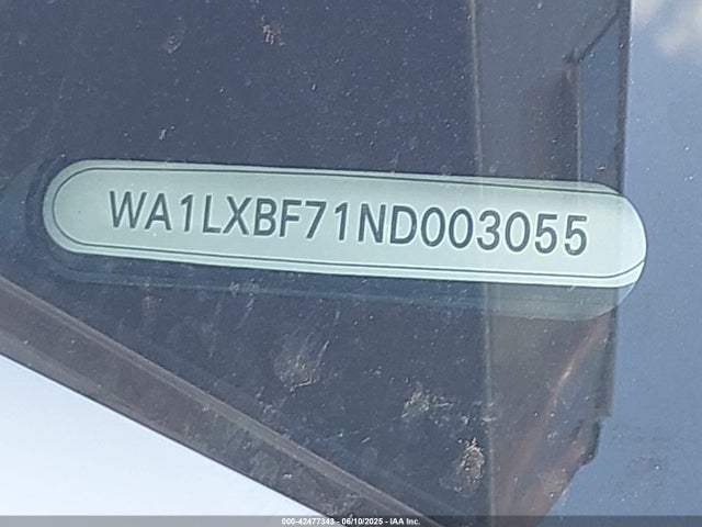 2022 AUDI Q7 WA1LXBF71ND003055 Photo 8