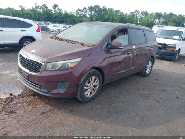 KNDMB5C11F6019112 KIA SEDONA LX