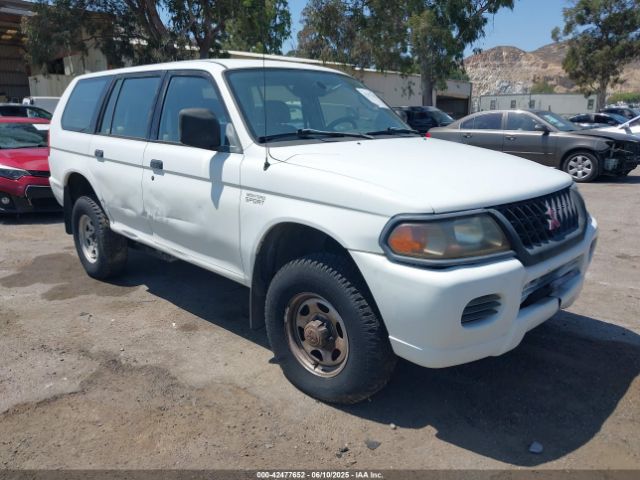 2000 MITSUBISHI MONTERO SPORT JA4LS21H5YP051210