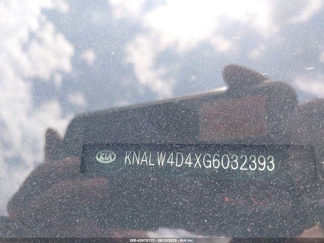 KNALW4D4XG6032393 KIA K900 Luxury 5.0l