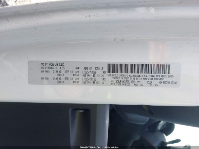 3C6URVHG1FE514209 RAM Promaster 3500