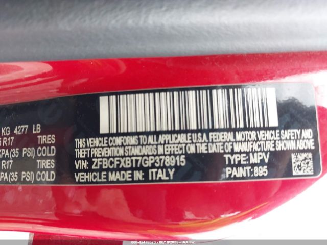 2016 FIAT 500X ZFBCFXBT7GP378915 Photo 8