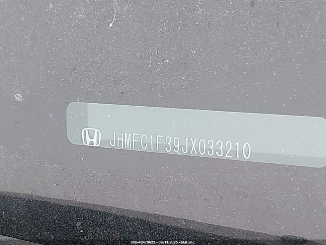 JHMFC1F39JX033210 Honda Civic Ex-t