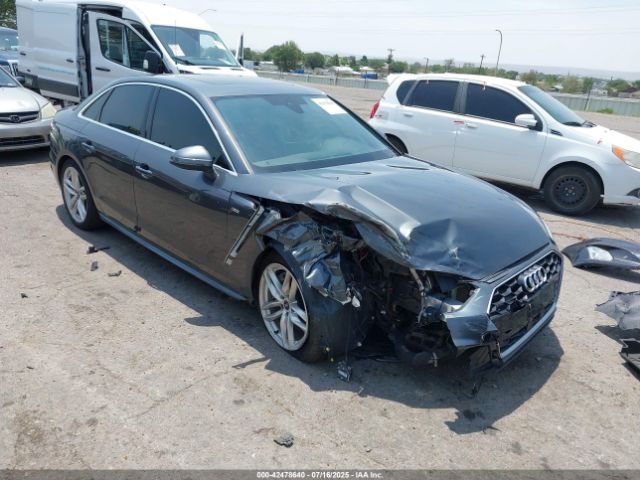 2023 AUDI A4 WAUEAAF40PN014249