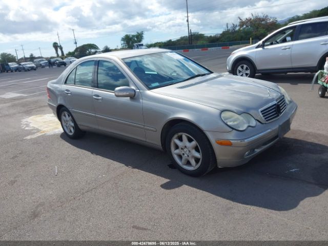 2003 MERCEDES-BENZ C 240 WDBRF61J03A455895