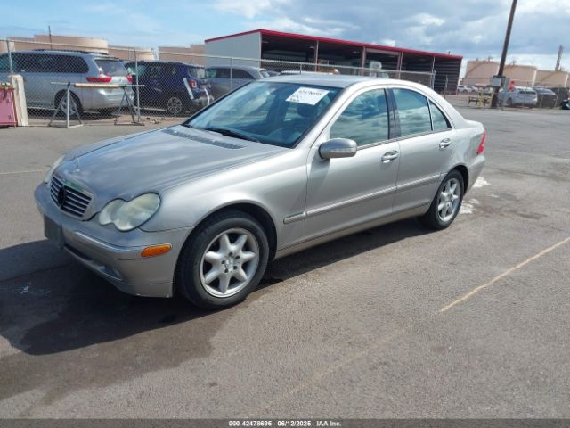 2003 MERCEDES-BENZ C 240 WDBRF61J03A455895 Photo 1
