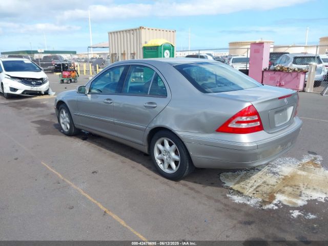 2003 MERCEDES-BENZ C 240 WDBRF61J03A455895 Photo 2