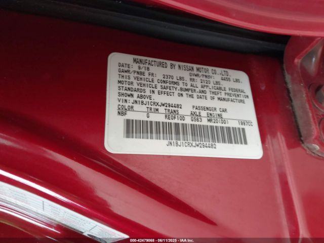 2018 NISSAN ROGUE SPORT JN1BJ1CRXJW294482 Photo 8