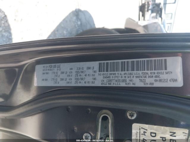 2019 RAM 1500 CLASSIC 1C6RR7TT4KS516856 Photo 8