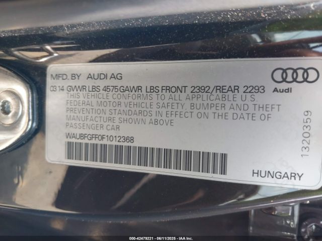 2015 AUDI A3 WAUBFGFF0F1012368 Photo 8
