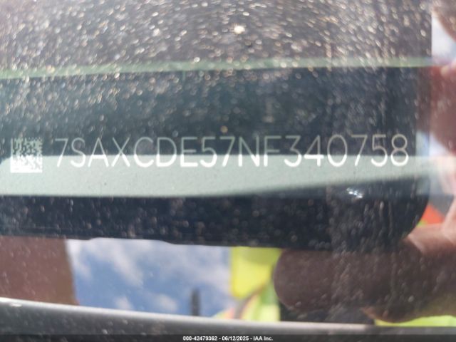 2022 TESLA MODEL X 7SAXCDE57NF340758 Photo 8