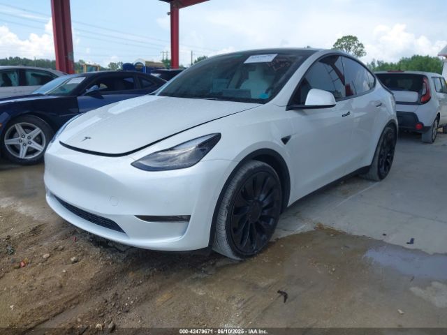 2022 TESLA MODEL Y 7SAYGDEF2NF381221 Photo 1