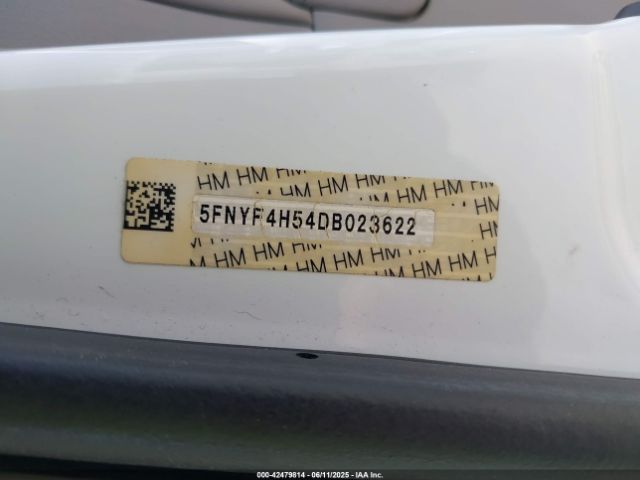 2013 HONDA PILOT 5FNYF4H54DB023622 Photo 8