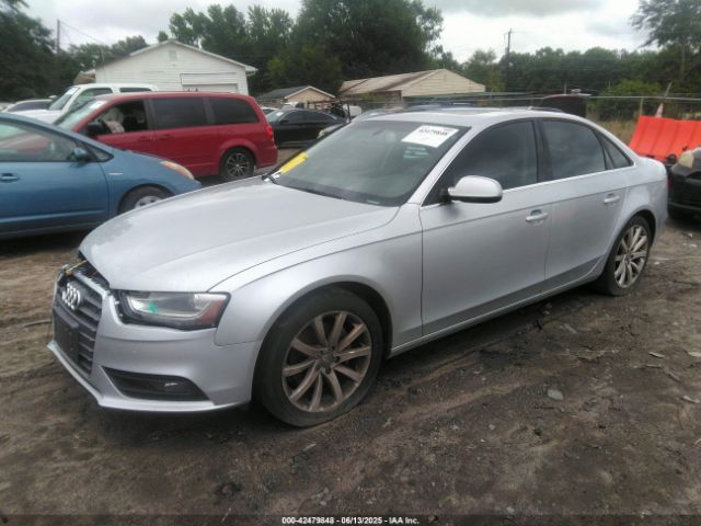 2013 AUDI A4 WAUEFAFL1DN009839 Photo 1
