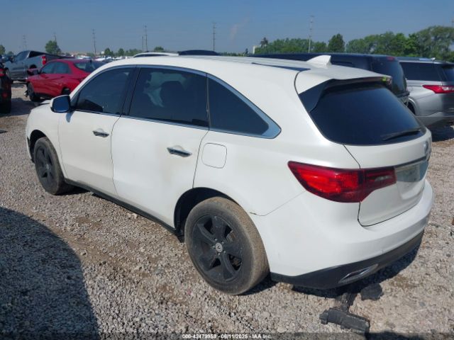 2015 ACURA MDX 5FRYD4H26FB002753 Photo 2