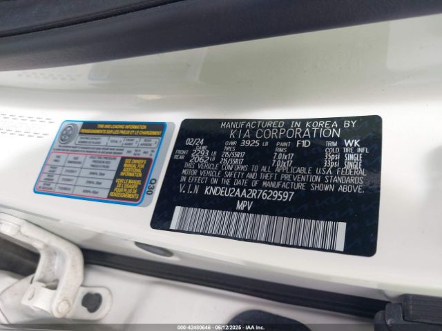 2024 KIA SELTOS KNDEU2AA2R7629597 Photo 8
