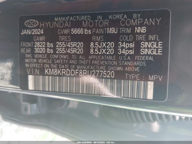 2024 HYUNDAI IONIQ 5 KM8KRDDF8RU277520 Photo 8