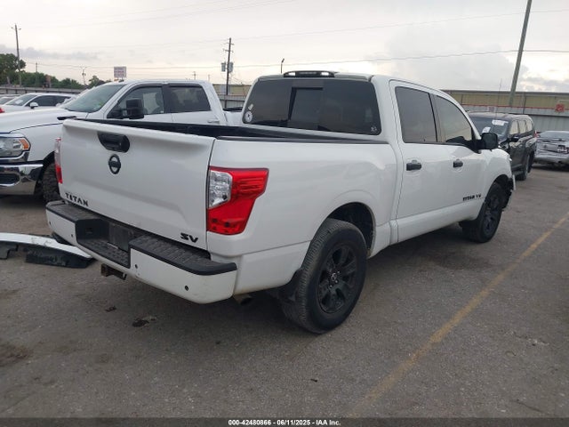 2020 Nissan Titan Sv 4x2 მანქანა იყიდება აუქციონზე, vin: 1N6AA1EF8LN507009, აუქციონის ნომერი: 42480866