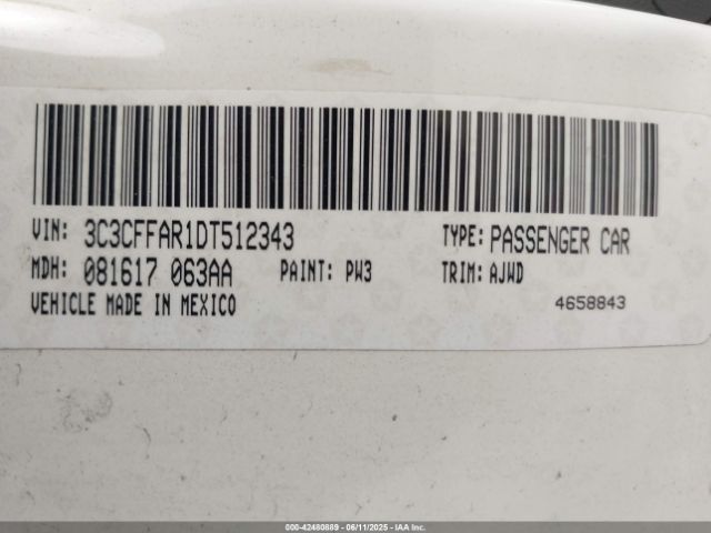 2013 FIAT 500 3C3CFFAR1DT512343 Photo 8