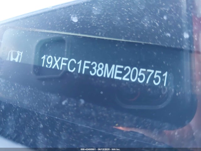 Honda l15b7 2021 19XFC1F38ME205751 Image 9
