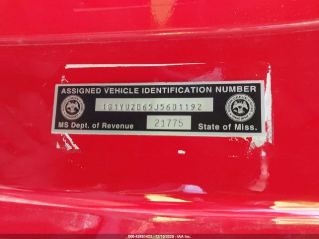 2018 CHEVROLET CORVETTE 1G1YU2D65J5601192 Photo 8