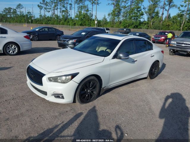 2014 INFINITI Q50 HYBRID JN1AV7AP2EM690136 Photo 1