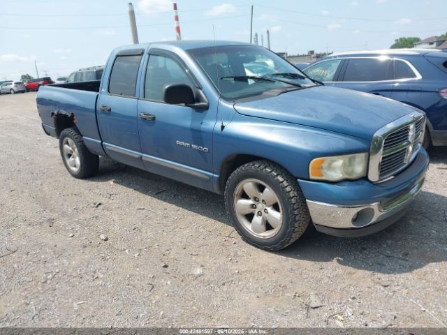 2002 DODGE RAM 1500 1D7HA18N32S706317