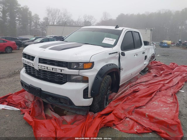 Продажа на аукционе авто 2021 Chevrolet Silverado 1500 2wd Double Cab Standard Bed Custom, vin: 1GCRWBEK2MZ301480, номер лота: 42481600