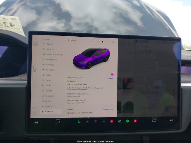 2022 TESLA MODEL X 7SAXCDE56NF339696 Photo 6