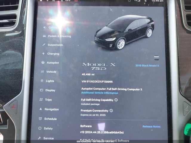 2018 TESLA MODEL X 5YJXCDE2XJF139966 Photo 6